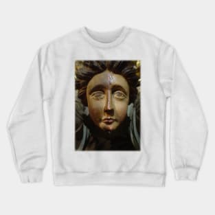 Clean Face Angel or Wooden Face Crewneck Sweatshirt